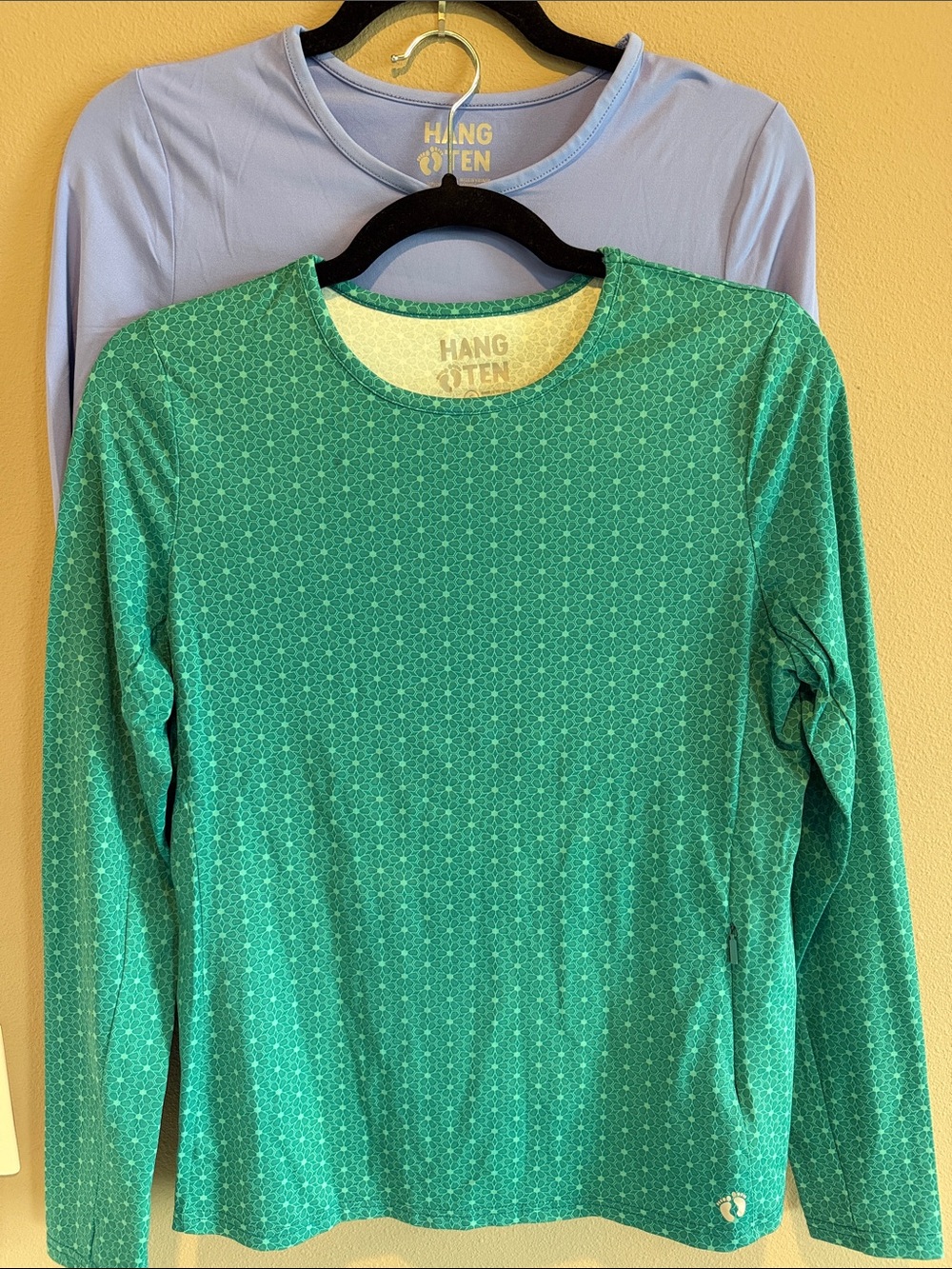Bundle of 2 Hang Ten Women's Long-Sleeve Sun Shirts